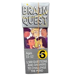 Brain Quest Grade 6 Card Set